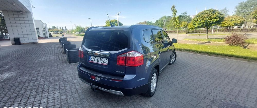 Chevrolet Orlando cena 31900 przebieg: 199900, rok produkcji 2014 z Wodzisław Śląski małe 46